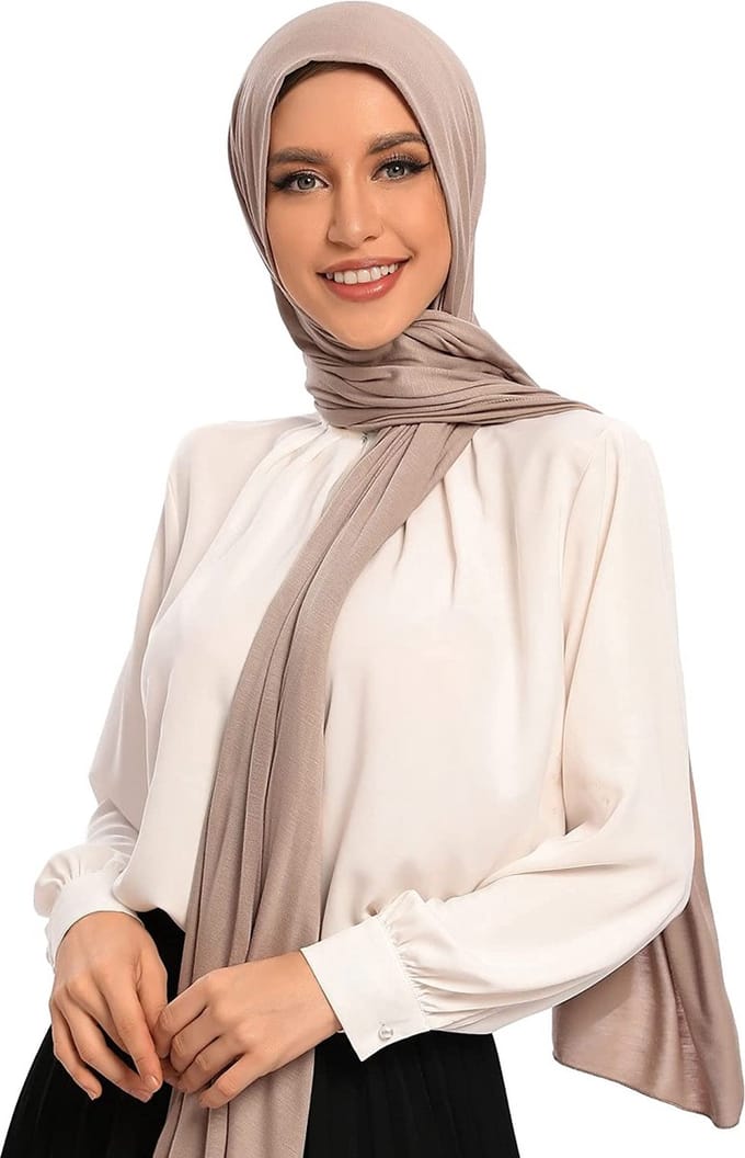 Achilles® Hijab - Chiffon Hijab - Hoofddoek Sjaal - Islamitisch - Islam - One size - Tulband