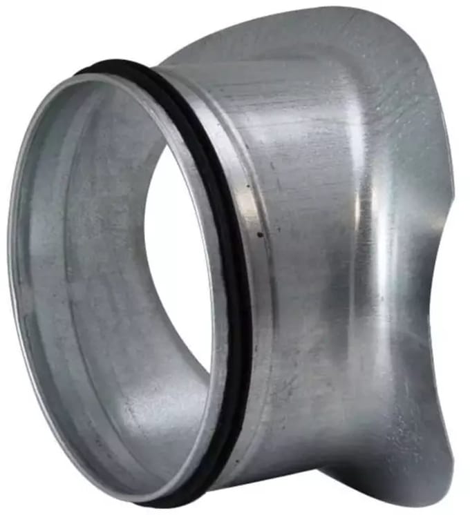 Thermoduct Zadelstuk 160 mm - 160 mm (90 graden)