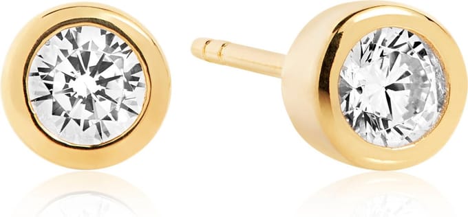 Sif Jakobs SARDINIEN PICCOLO EARRINGS SJ-E1051-CZ-YG