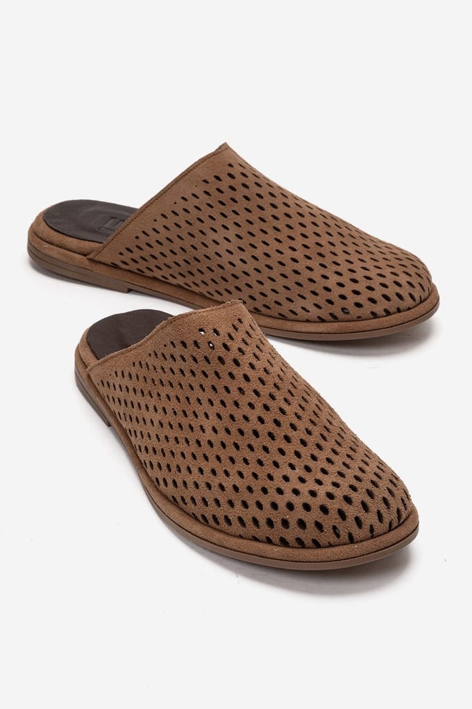 Melara Leren Instap Mule