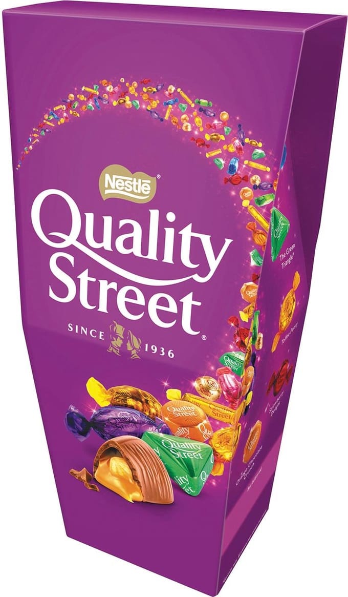 Nestlé Quality Street snoep, 256 gr (pak 265 gram)