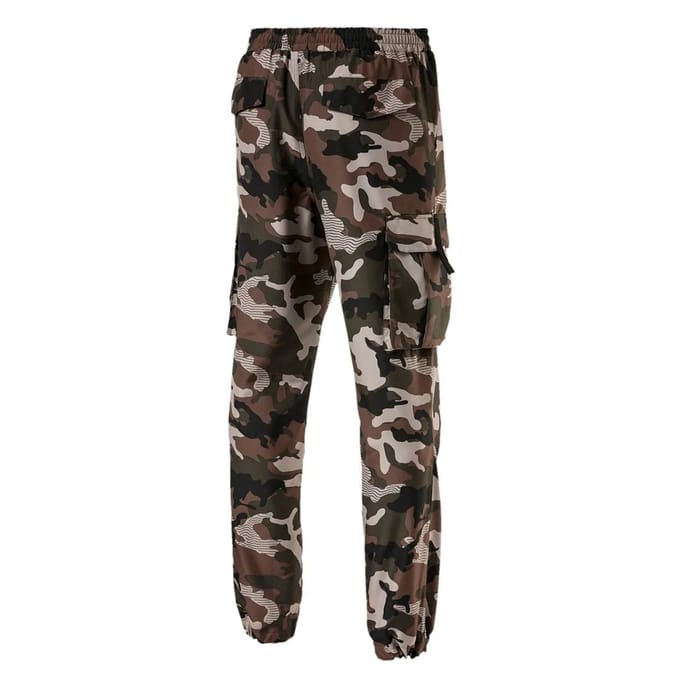 Puma XTG Trial Graphic Donkergroen Heren Cargo Broek 596871 01