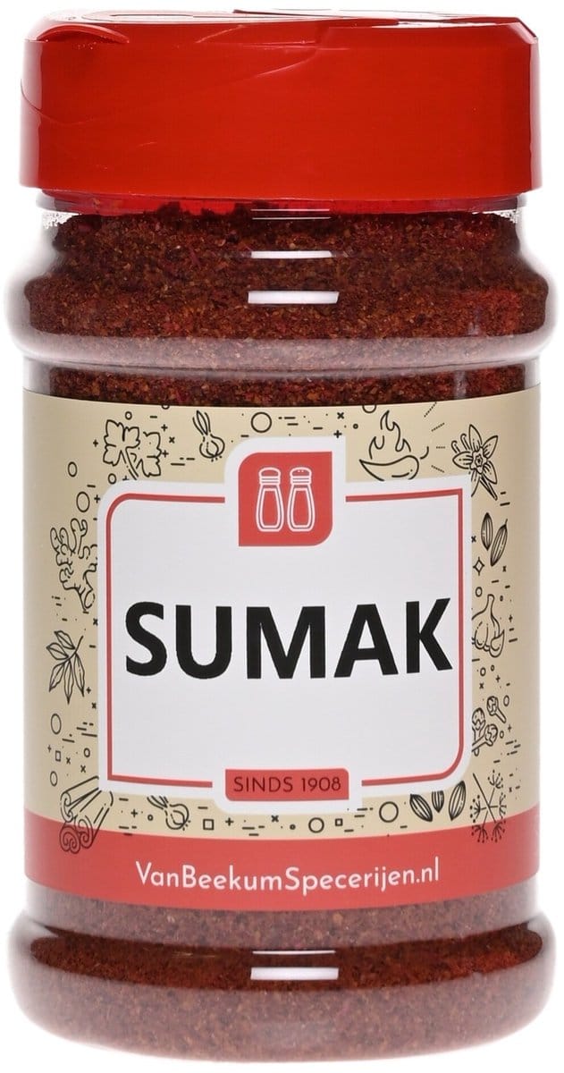 Van Beekum Specerijen - Sumak - Strooibus 165 Gram