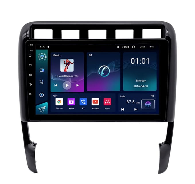 CARNAVI Porsche Cayenne 2002-2010 Navigatie Autoradio Scherm – Android - Apple CarPlay Bluetooth WiFi