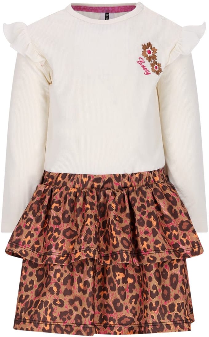 B.Nosy Y508-7835 Meisjes Jurk - Maat 74