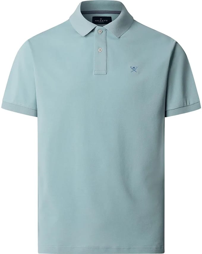 Hackett Hm5600148 Slim Fit Korte Mouw Poloshirt Blauw M Man