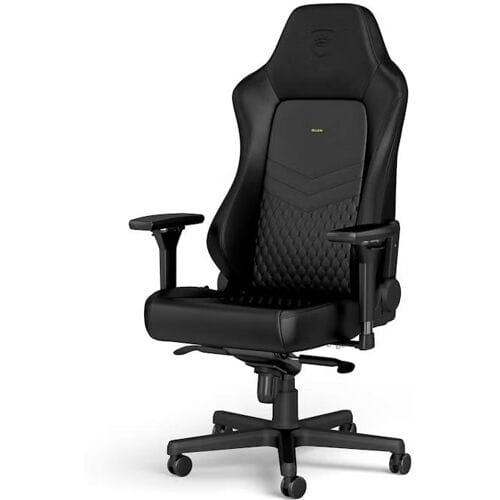 Noblechairs Hero Real leather gamestoel zwart