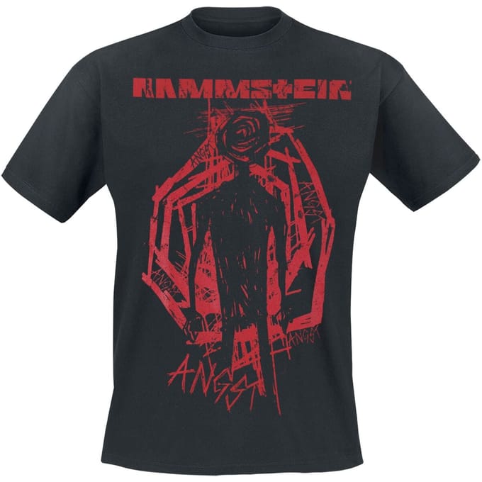 Rammstein T-shirt - Schwarzer Mann - S tot 5XL - voor Mannen - zwart