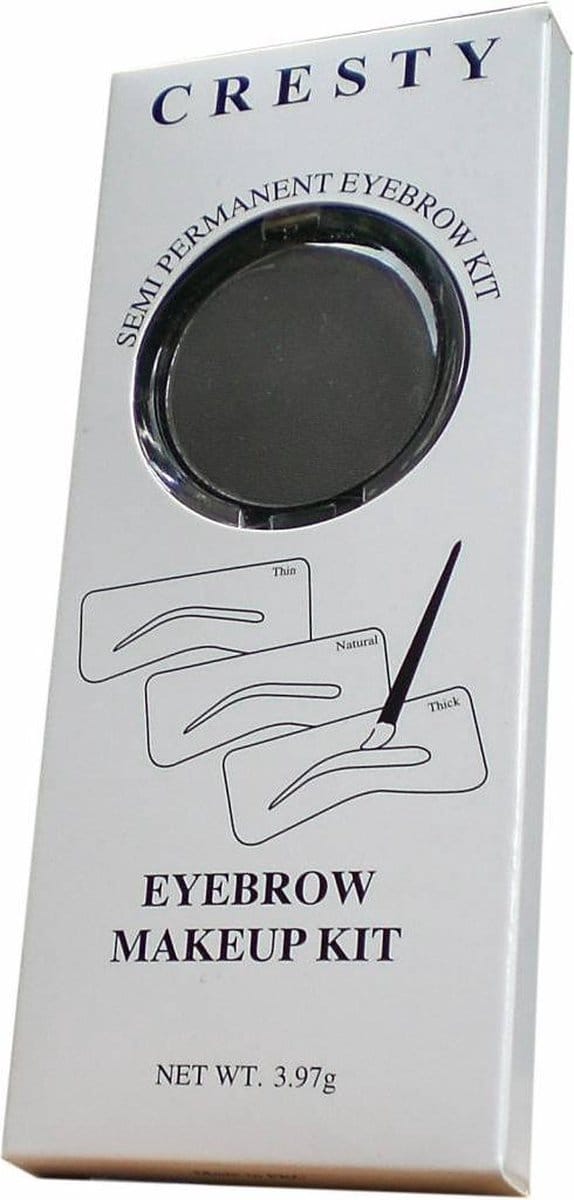 Cresty Wenkbrauwpoeder Charcoal