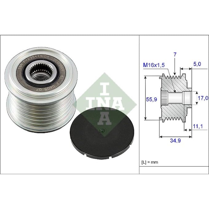 Schaeffler Ina Generator vrijloop INA 535 0083 10