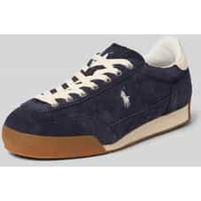 Low top sneakers van echt suède Model 'HESTER'