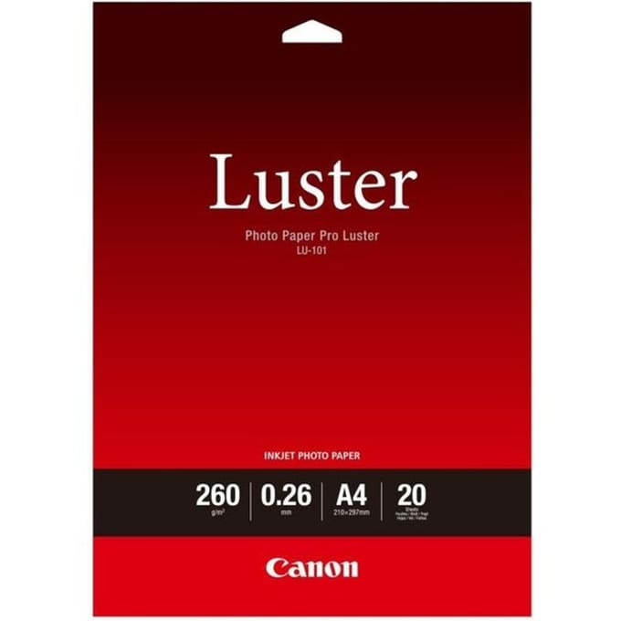Canon 6211B006 - Fotopapier - A4 - 260 g/m2 - Wit - 20 vellen