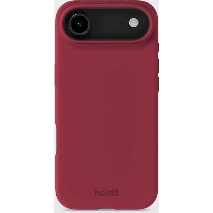 Holdit Silicone Case geschikt voor Apple iPhone Air - Red Velvet