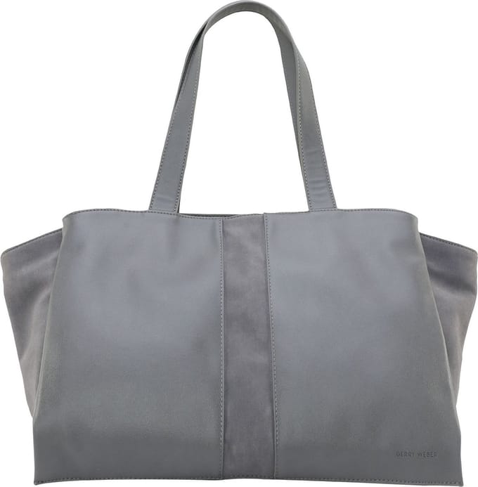 GERRY WEBER Schoudertas Soft Mix Shopper XLHZ Grey Donkergrijs