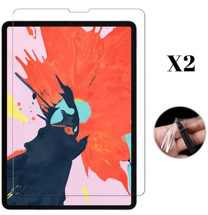 iPad Pro 2018 11" - 2 stuks Beschermende kunststoffen Plastic screenprotector transparante plastic schermfolie voor tablets