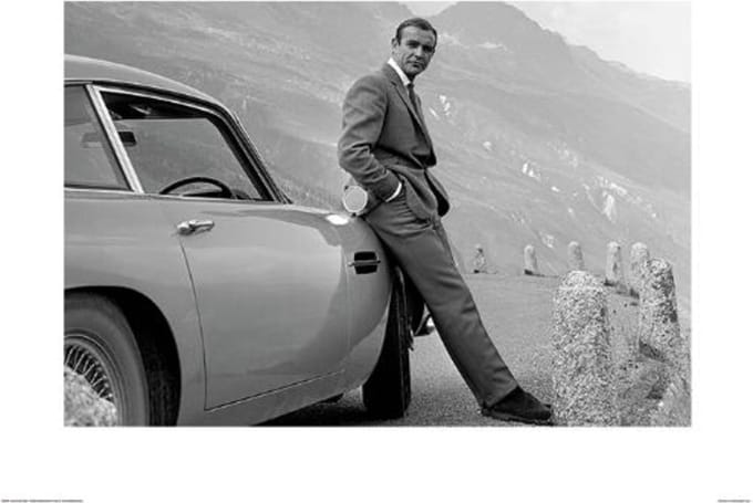 Pyramid Poster - James Bond Aston Martin - 60 X 80 Cm - Multicolor