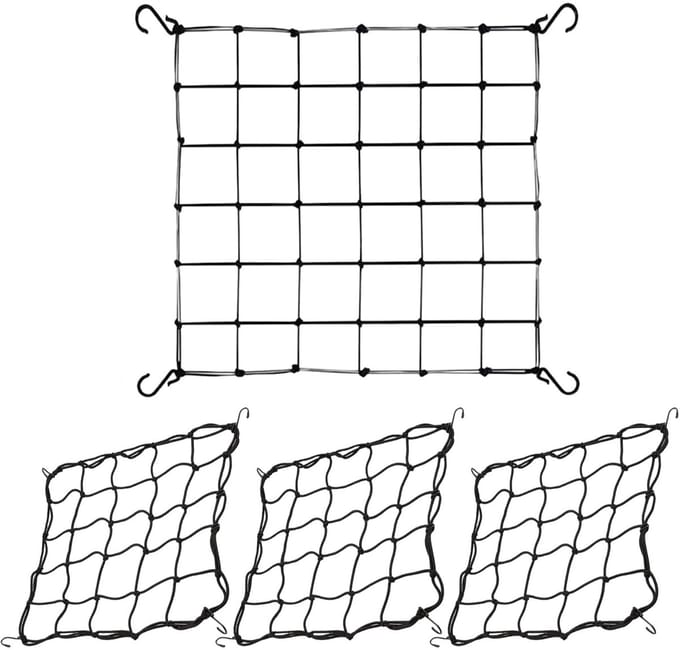 Dailygoods- Groeitennet 90 x 90 cm - Elastisch Ranknet - Plantennet