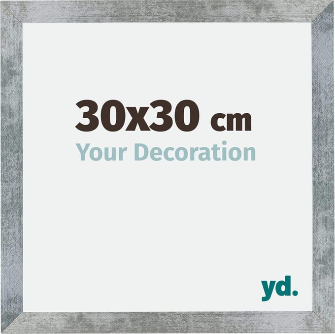 Your Decoration - Fotolijst 30x30 cm - MDF - IJzer Geveegd - Mura