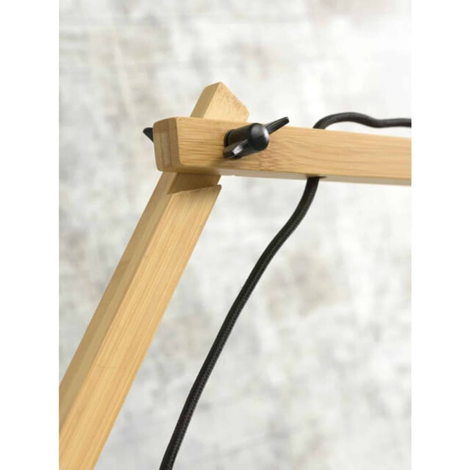 GOOD&MOJO Wandlamp Palawan - Bamboe - 105x60x55cm - Binnen Scandinavisch,Bohemian