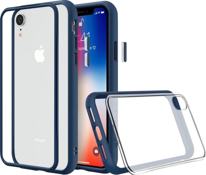 Rhinoshield MOD NX Hardcase Hoesje - Geschikt voor Apple iPhone Xr - Royal Blue
