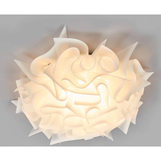 Slamp Veli - design-plafondlamp, Ø 53cm, opaal