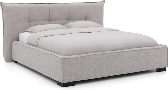 Goossens Bedframe Bolzano, 180 x 210 cm Stof Oasis shell 196