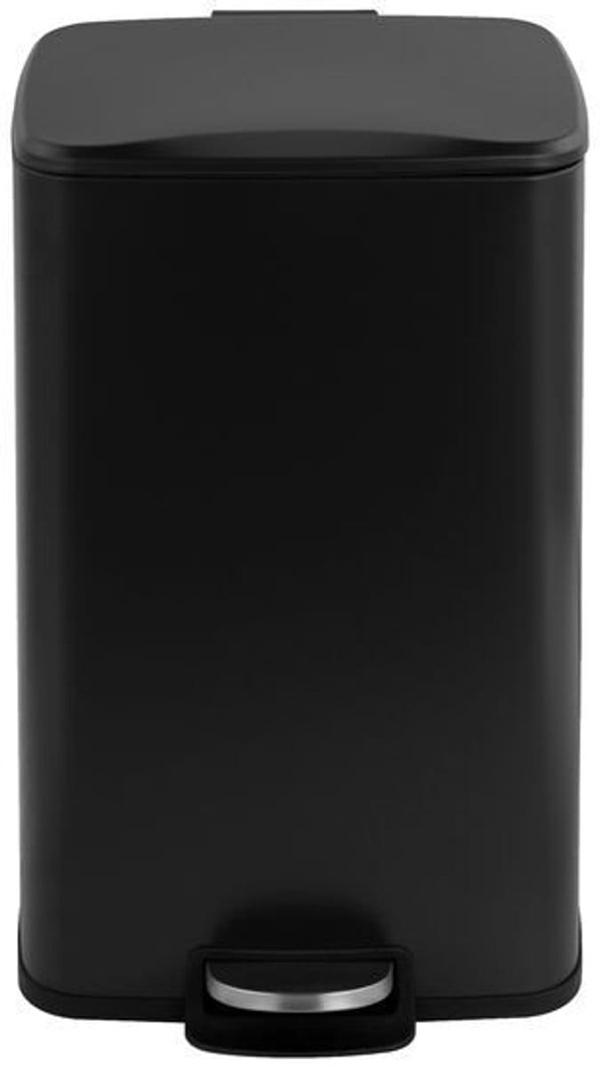 Pedaalemmer - Afvalbak - Zwart - 30 liter - Salt en Pepper