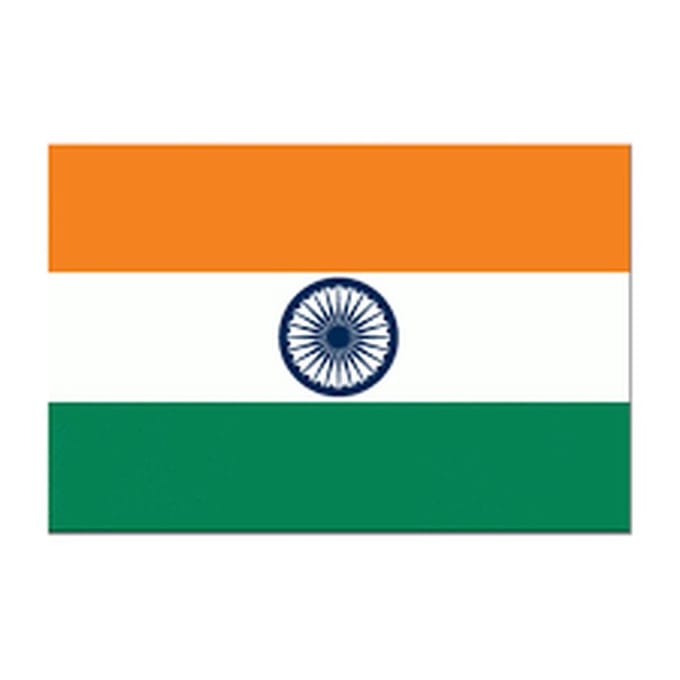 Nienhuis Montessori stoffen vlag India