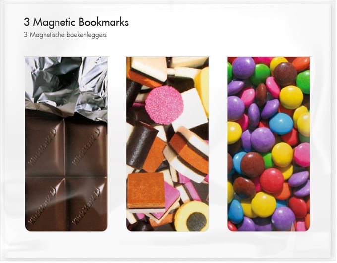 Boekenlegger Magnetisch Set van 3 – Snoep – Museum Editions