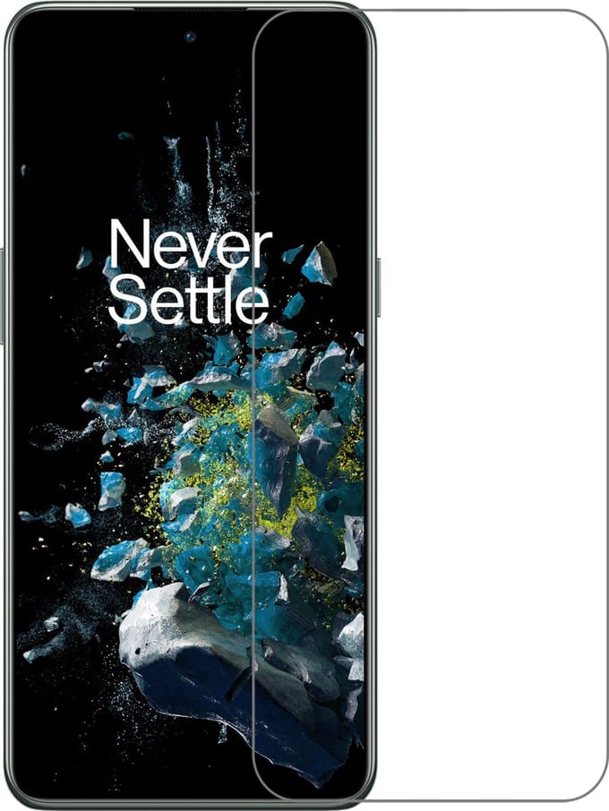 Screenprotector Geschikt voor OnePlus 10T - Extra Sterk - Beschermglas - Gehard Glas - Tempered Glass - Screen Protector