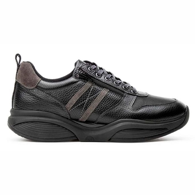 Sneaker Xsensible Men SWX3 Stretchwalker Black Grain 23-Schoenmaat 41