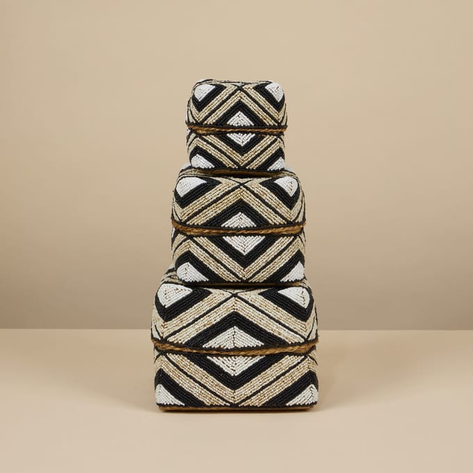 DUA Opbergdoos - CBW Bali Offermand set van 3