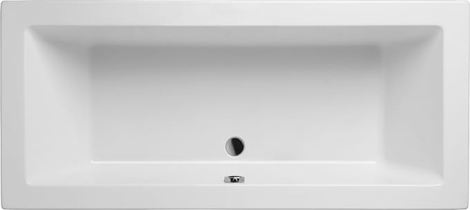 ALONI Acryl Ligbad – Glanzend Wit – 170x70x56.5 cm