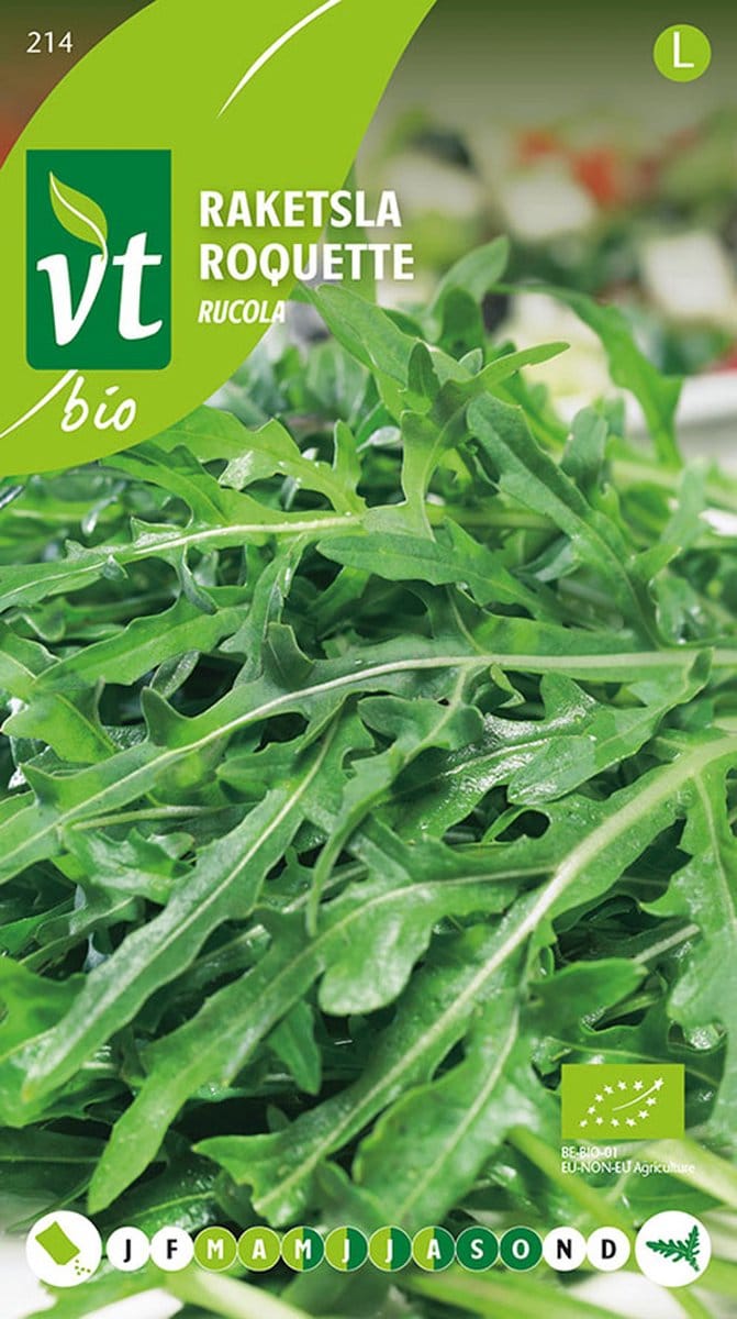 Sla 'Raketsla Rucola' - Licht Notige Smaak voor Salades