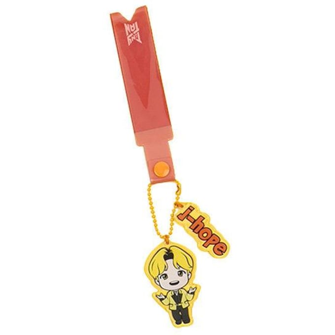 Bts (Bangtan garçons) Porte-clés breloque acrylique TinyTAN Butter, Officiel, Original, Authentique, K-POP, idole brown