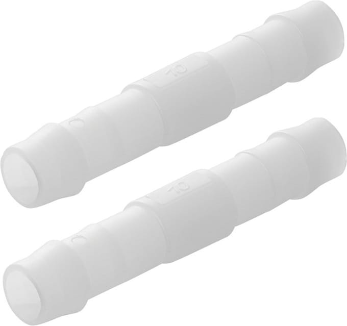 ProPlus Rechte slangtule - Ø 10 mm - Set van 2 - Hittebestendig tot 90°C - Polypropyleen