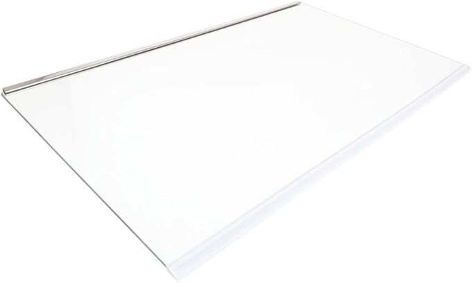 Koelkast Glasplaat - Vriesvak Plank - Apparaat Reparatie - Exacte Pasvorm - 46x29.5 cm - Transparant