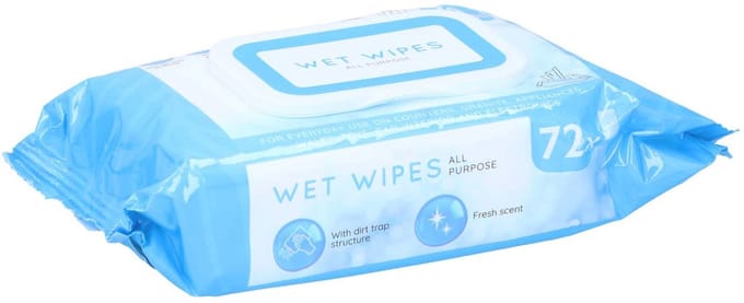 Wet wipes all purpose 72sheets