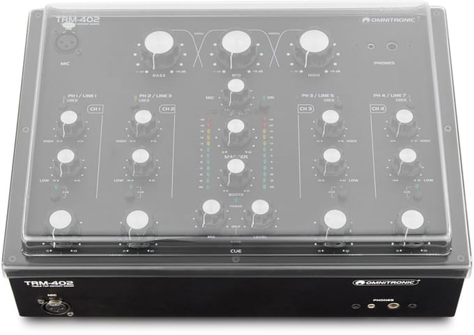 Decksaver Omnitronic TRM-402 Cover - Cover voor DJ-equipment