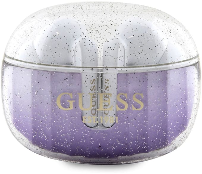 Guess – Draadloos – earphones – Oortjes – TWS – Glitter Gradient – Purple – Paars