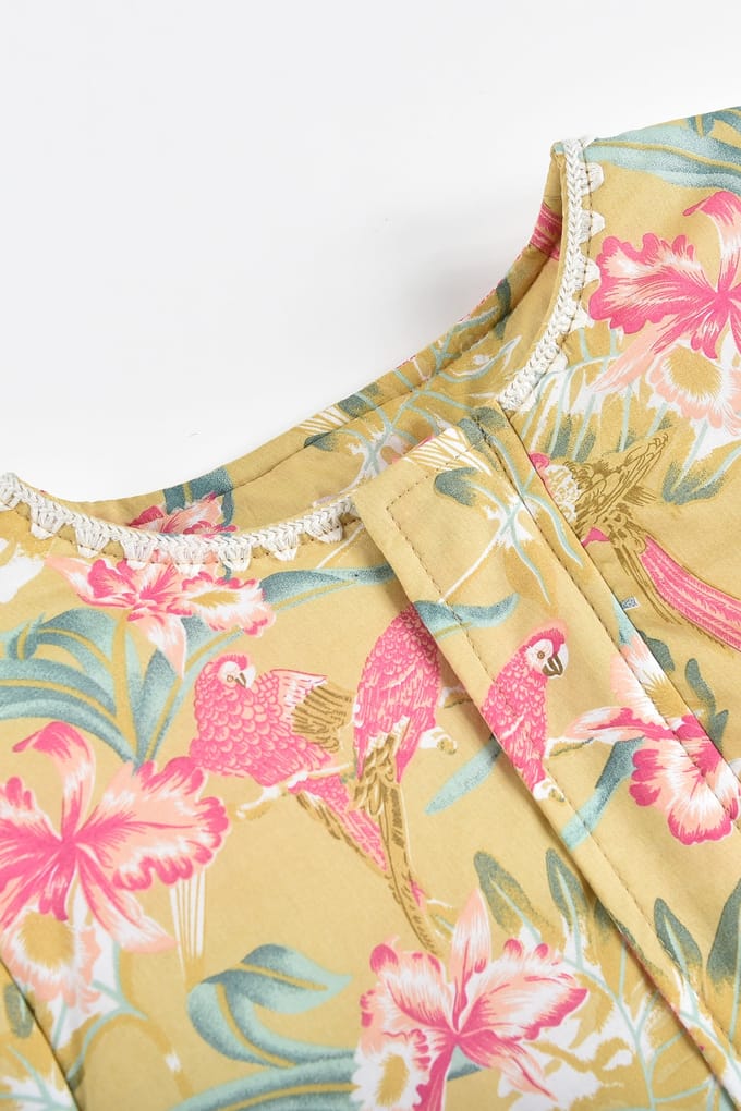 Louise Misha Jacket Soluta Soft Honey Parrots Größe: 3M | Jacken Outlet | kids