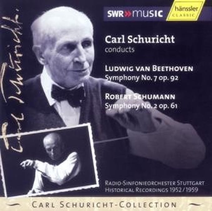 Radio-Sinfonieorchester Stuttgart, Carl Schuricht - Beethoven/Schumann: Symphony No. 7 | Symphony No. 2 (CD)