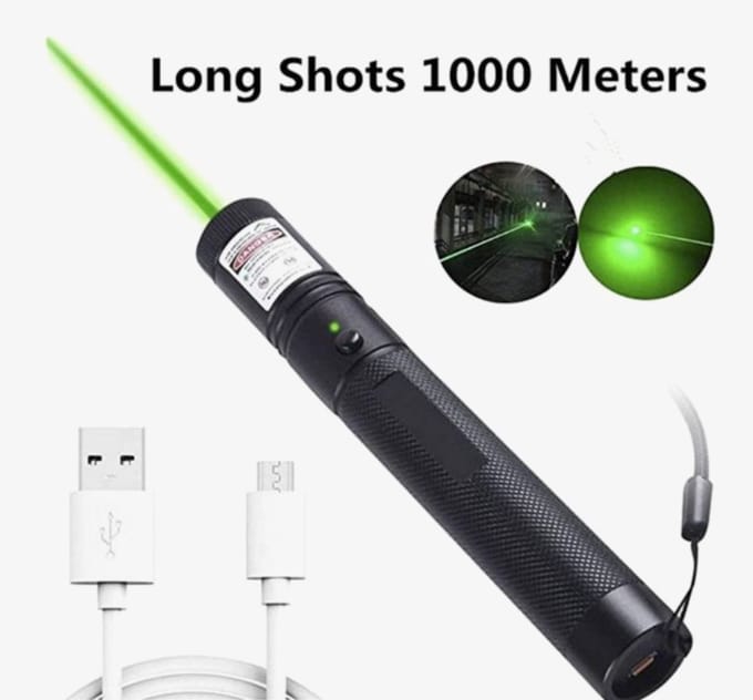 Professionele Laserpen - USB oplaadbaar - Groen - TV Led Lcd