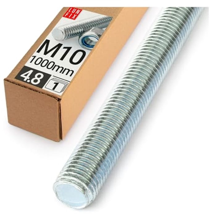 Metrische Draadstang M10 x 1000 mm - Sterkteklasse 4.8