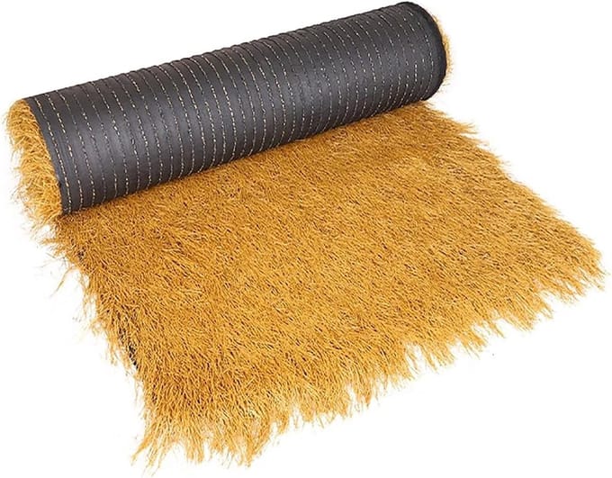 Kunststro Rol - Synthetisch Riet - Decoratief Gebruik - Vlamvertragende Technologie - 200 cm - Natuurlijk