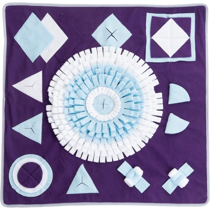 TIAKI Snuffelmat Geometrische Vormen 70x70x1cm Hond