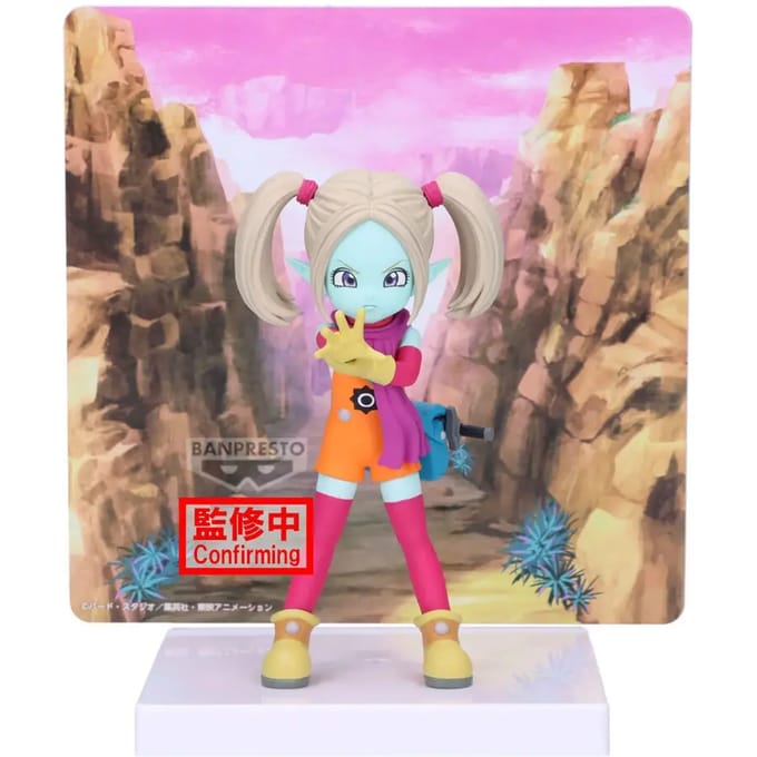 Banpresto - Dragon Ball Daima Panzy Figure with Panel (13cm) - Figuur