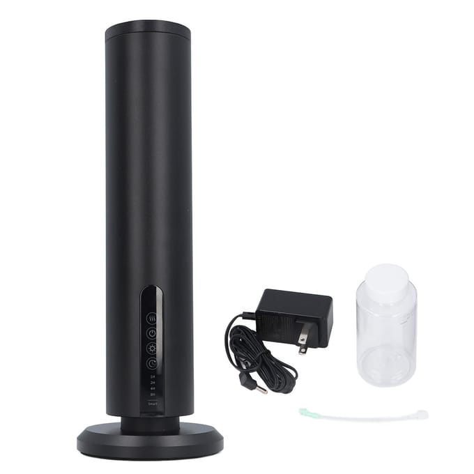 Essentiële Olie Diffuser 120ML Capaciteit Oplaadbare Bluetooth Slimme Aromatherapie Diffuser Zwart zwart