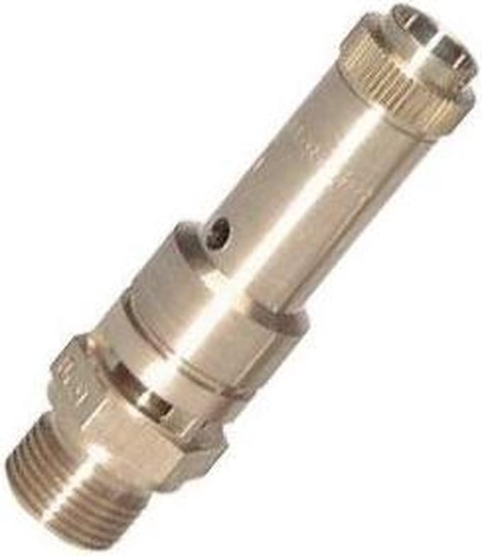 G 3/8'' Messing Vooringesteld Overdrukventiel 0.4 Bar DN 8 - SFL-B-8-0P4-038