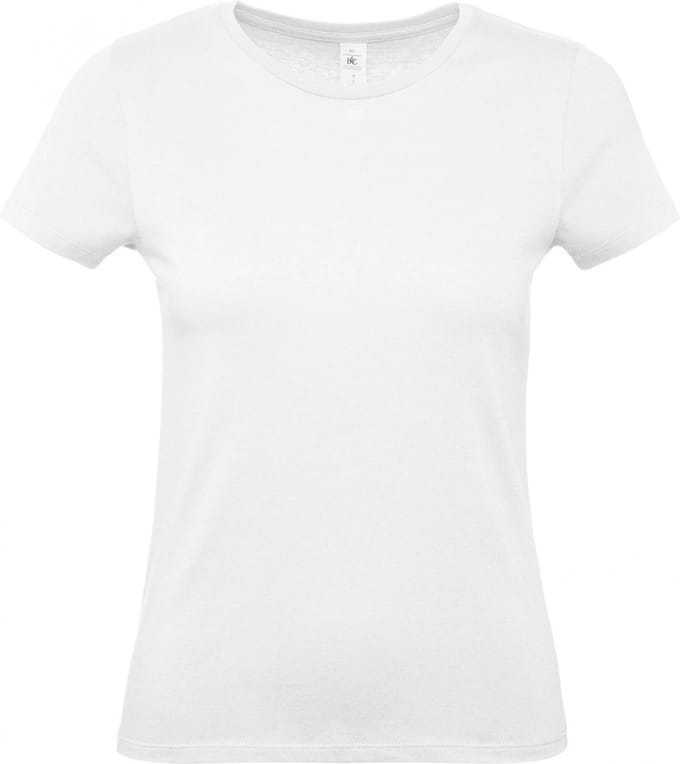 B&C #E150 Ladies' T-shirt CGTW02T - White - 3XL